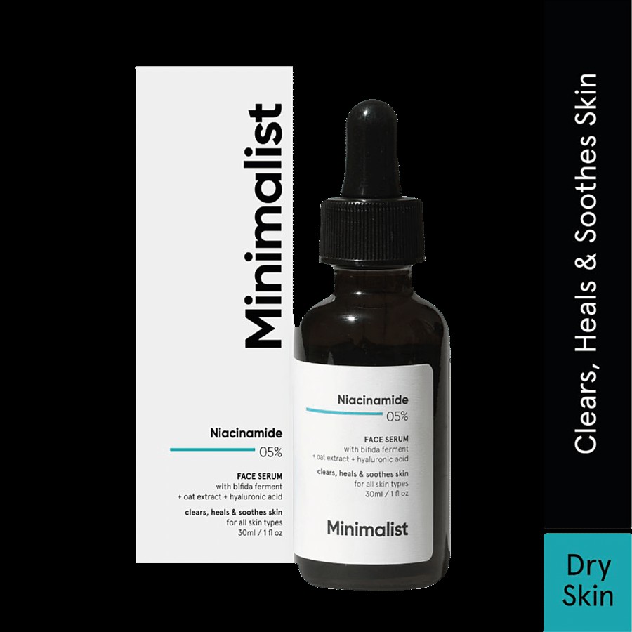 Minimalist Niacinamide 5% + HA 1% - Face Serum - Hydrates