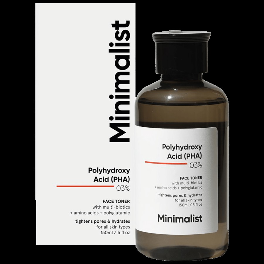 Minimalist PHA 3% + Biotic Toner - Pore Tightening