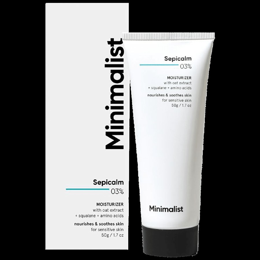 Minimalist Sepicalm 3% + Oat Moisturizer - Lightweight