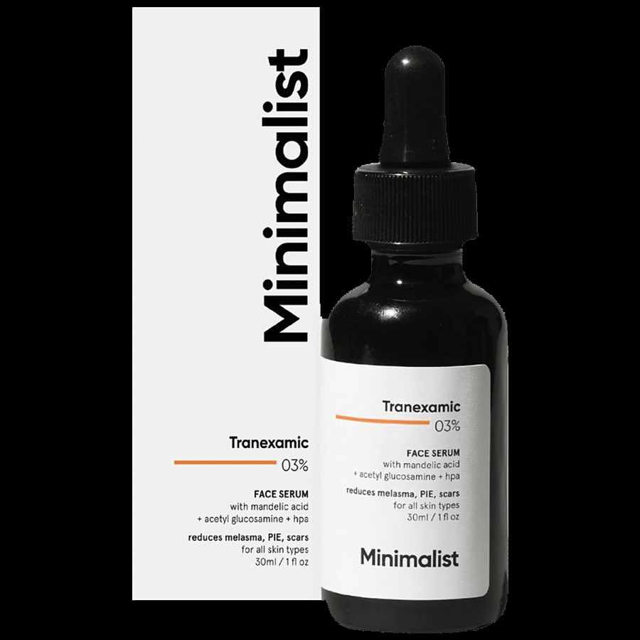 Minimalist Tranexamic Acid 3% + HPA Face Serum - Reduces Melasma & Scars