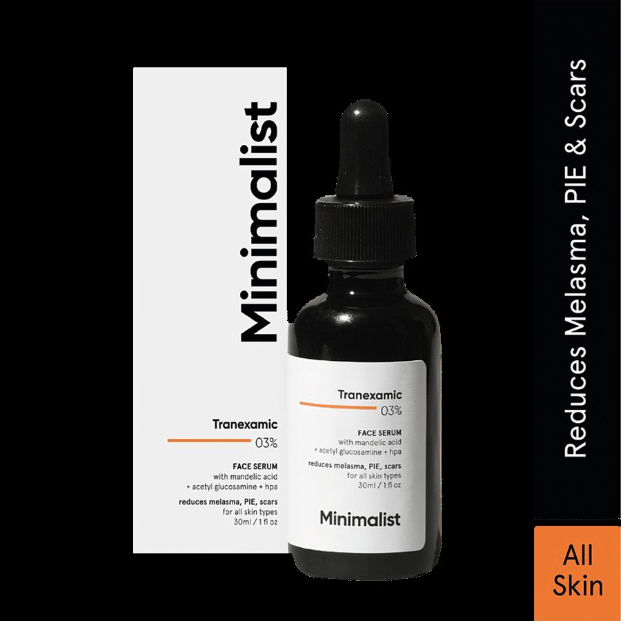 Minimalist Tranexamic Acid 3% + HPA Face Serum - Reduces Melasma & Scars