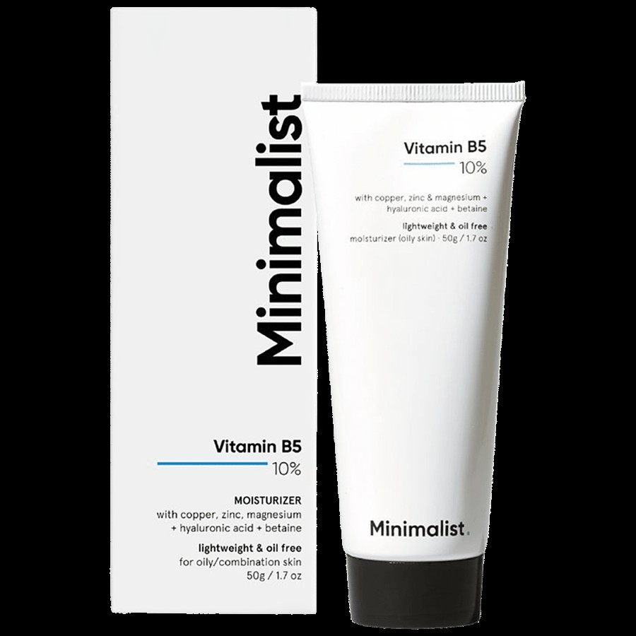 Minimalist Vitamin B5 10% Moisturizer - With Zinc