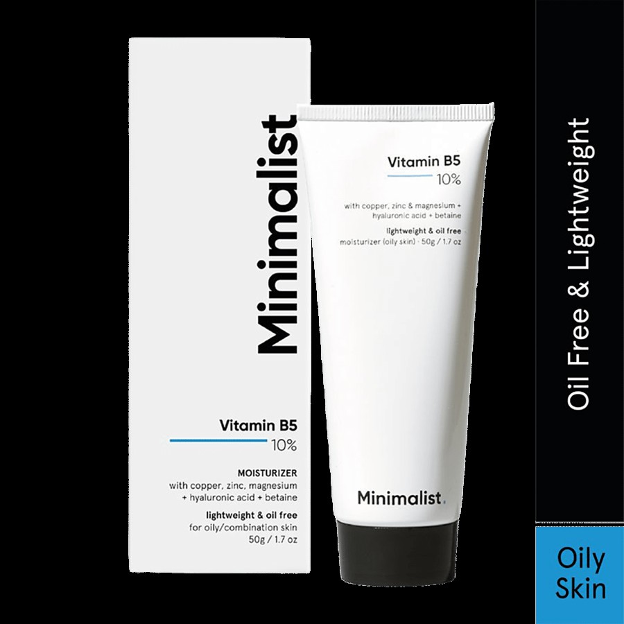 Minimalist Vitamin B5 10% Moisturizer - With Zinc