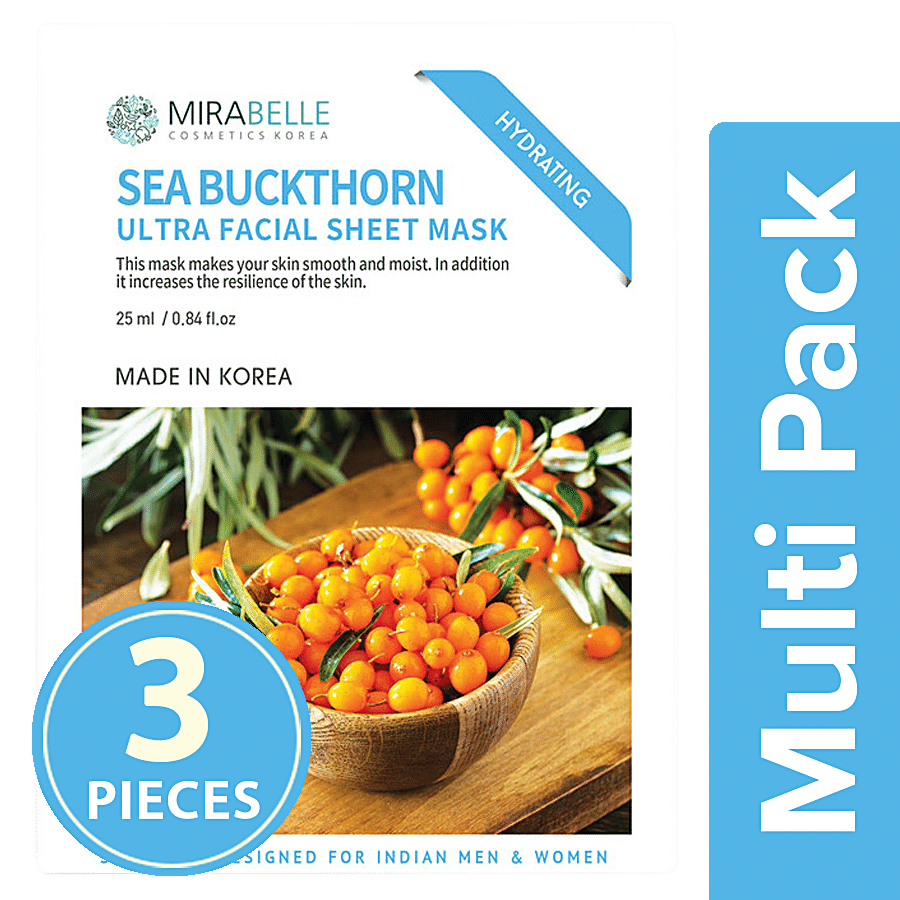 Mirabelle Sea Buckthorn Ultra Facial Sheet Mask