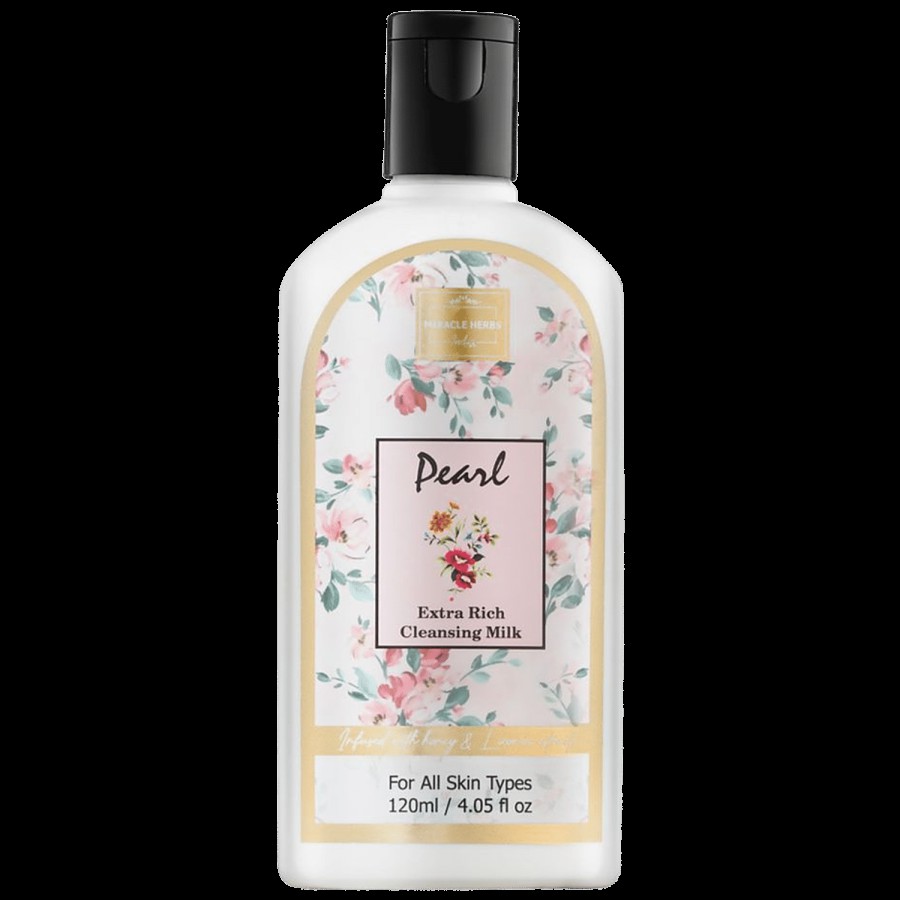 Miracle Herbs India Extra Rich Cleansing Milk - Pearl