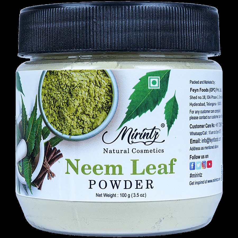 Mirintz Herbal Neem Leaf Powder - Natural