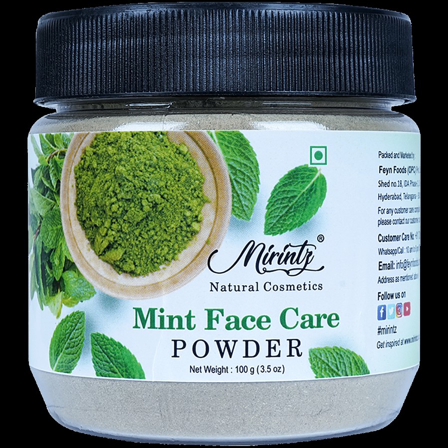 Mirintz Mint Face Care Powder - Natural