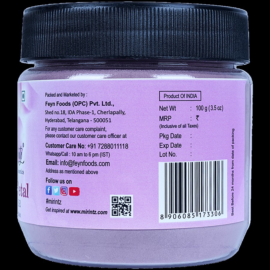 Mirintz Rose Petal Powder - Natural