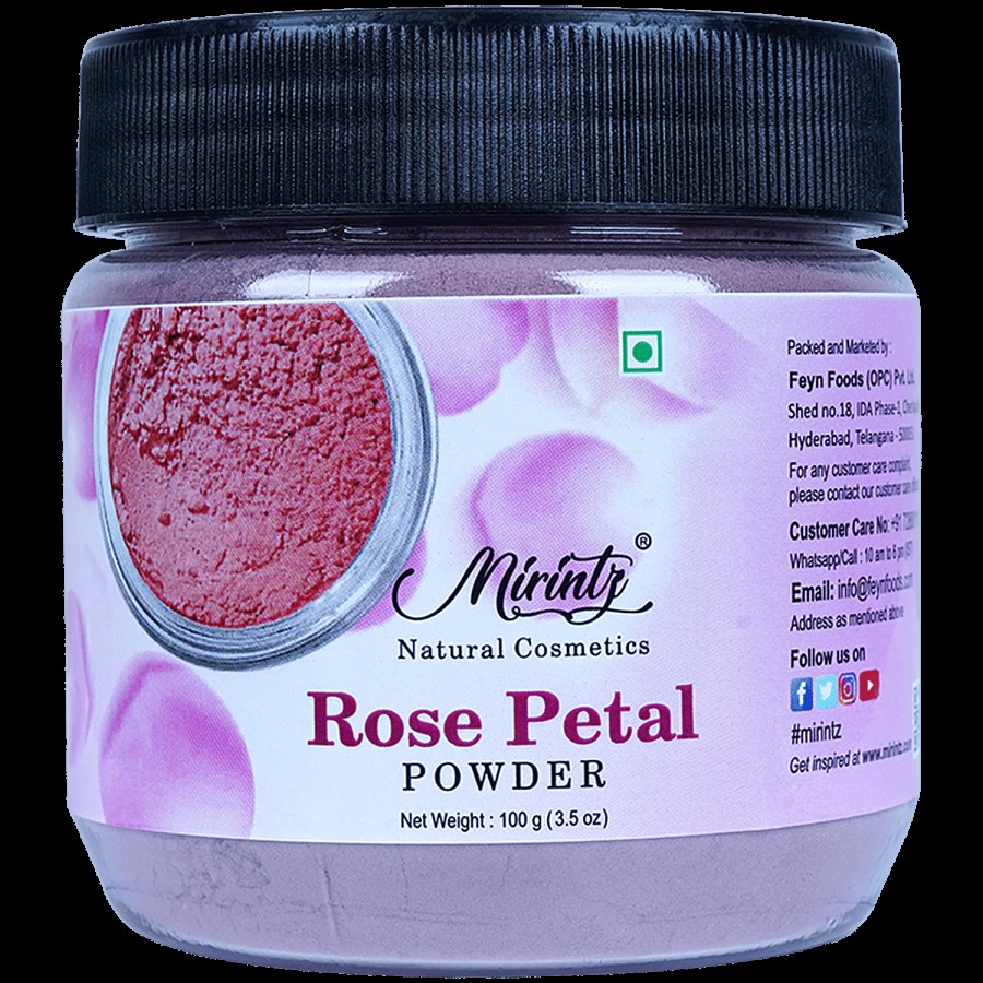 Mirintz Rose Petal Powder - Natural