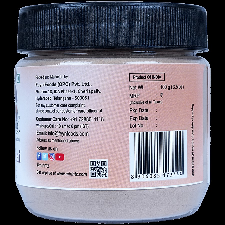 Mirintz Shikakai Powder - Natural