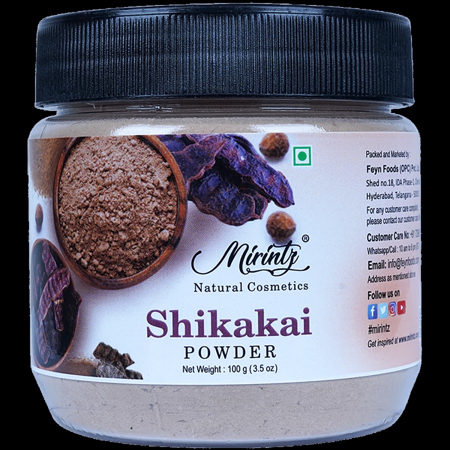 Mirintz Shikakai Powder - Natural