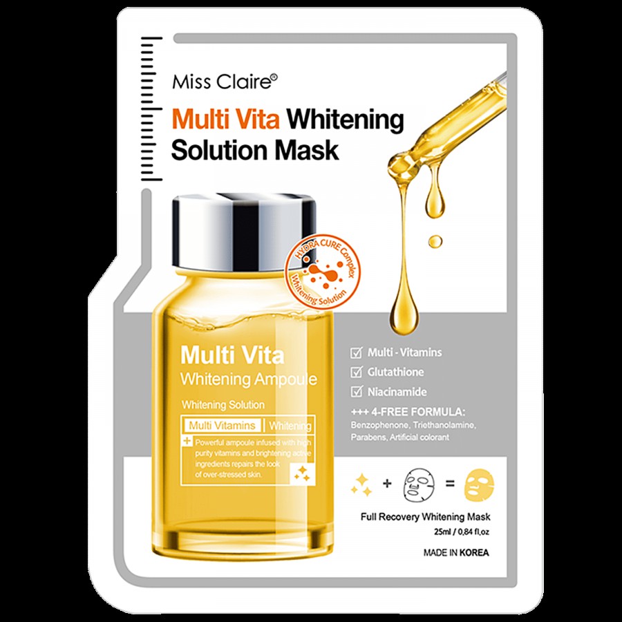 Miss Claire Multi Vita Whitening Solution Mask