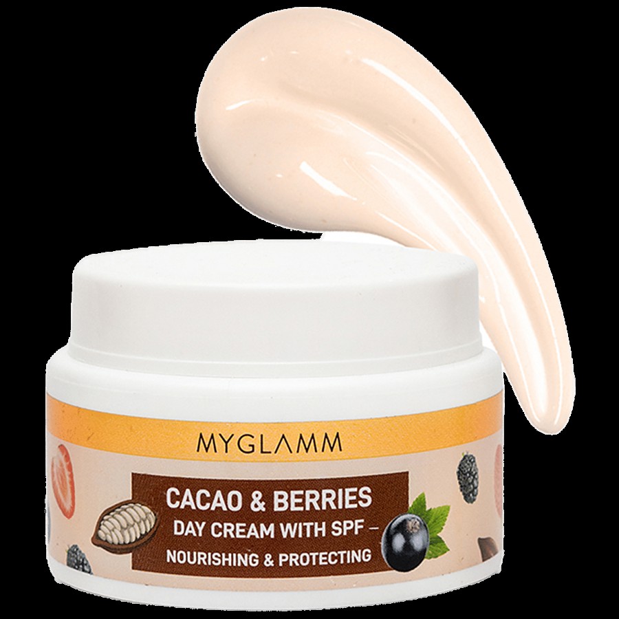 MyGlamm MyGlamm Superfoods Cacao & Berries Day Cream With Spf-NA-50gm