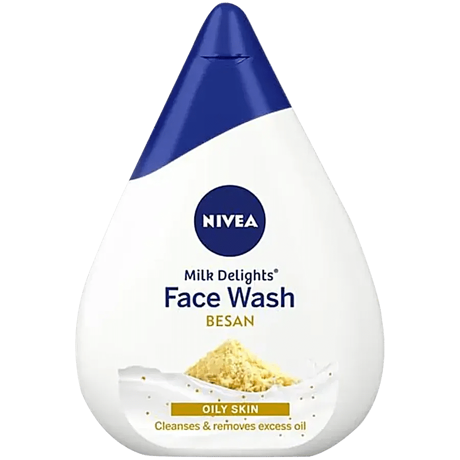 NIVEA Milk Delights Face Wash With Besan For Oily Skin