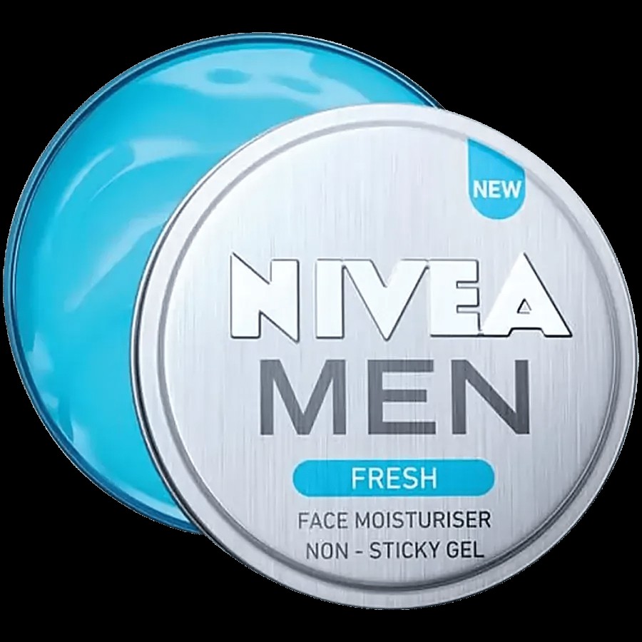 NIVEA Fresh Face Moisturiser Gel - Non Sticky & Light Moisturising