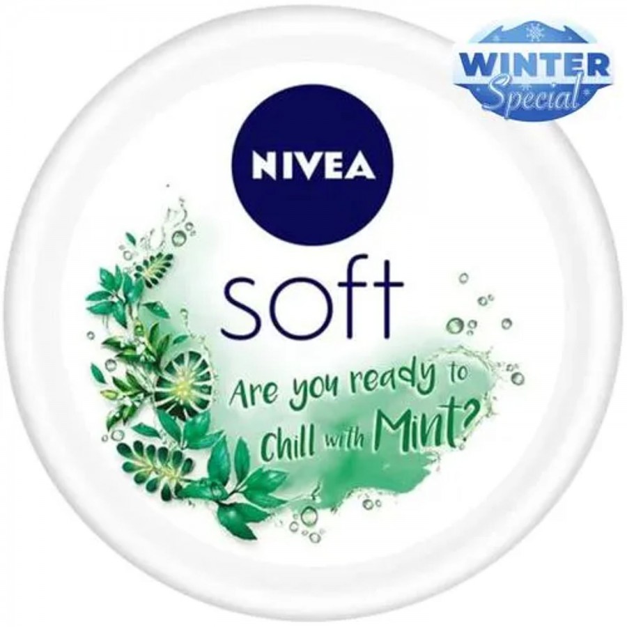 NIVEA Light Moisturizer - Soft Chilled Mint