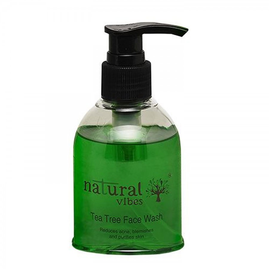 Natural Vibes Ayurvedic Tea Tree Face Wash