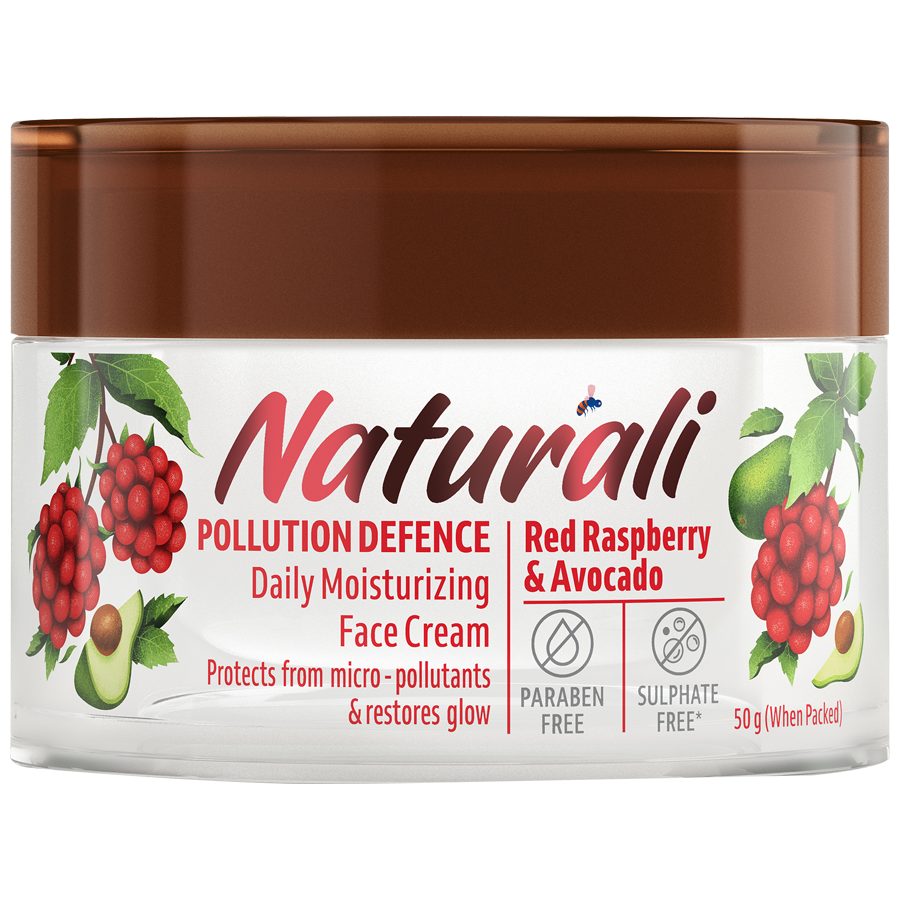 Naturali Pollution Defence Daily Moisturizing Face Cream - Protects From Micro-pollutants & Restores Glow