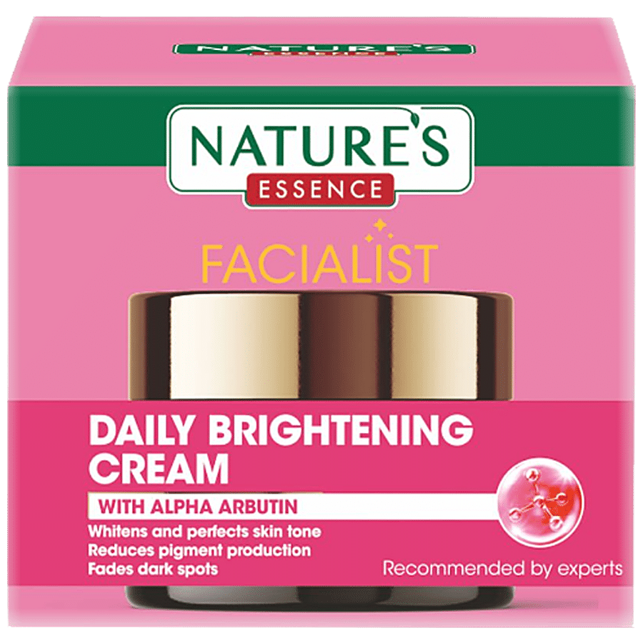 Natures Essence Daily Brightening Cream with 2% Alpha Arbutin -