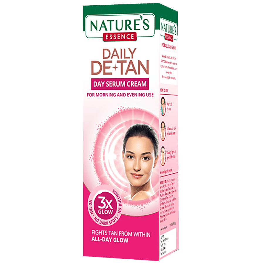 Natures Essence Daily De-Tan Day Serum Cream