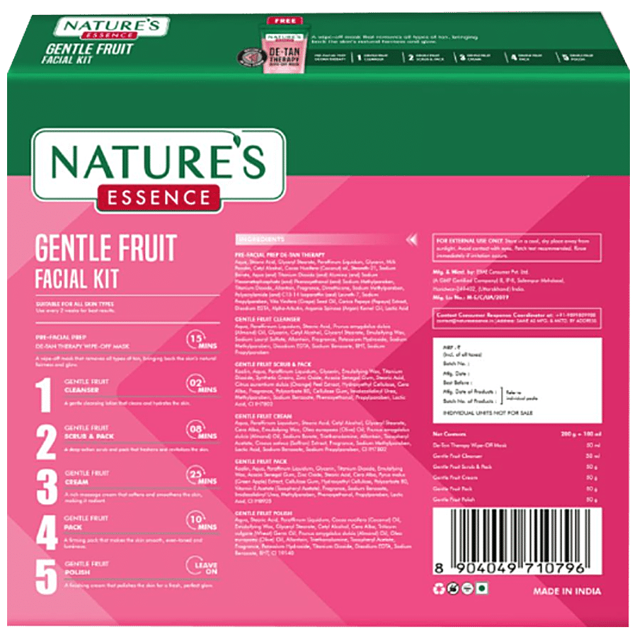 Natures Essence Gentle Fruit Facial Kit