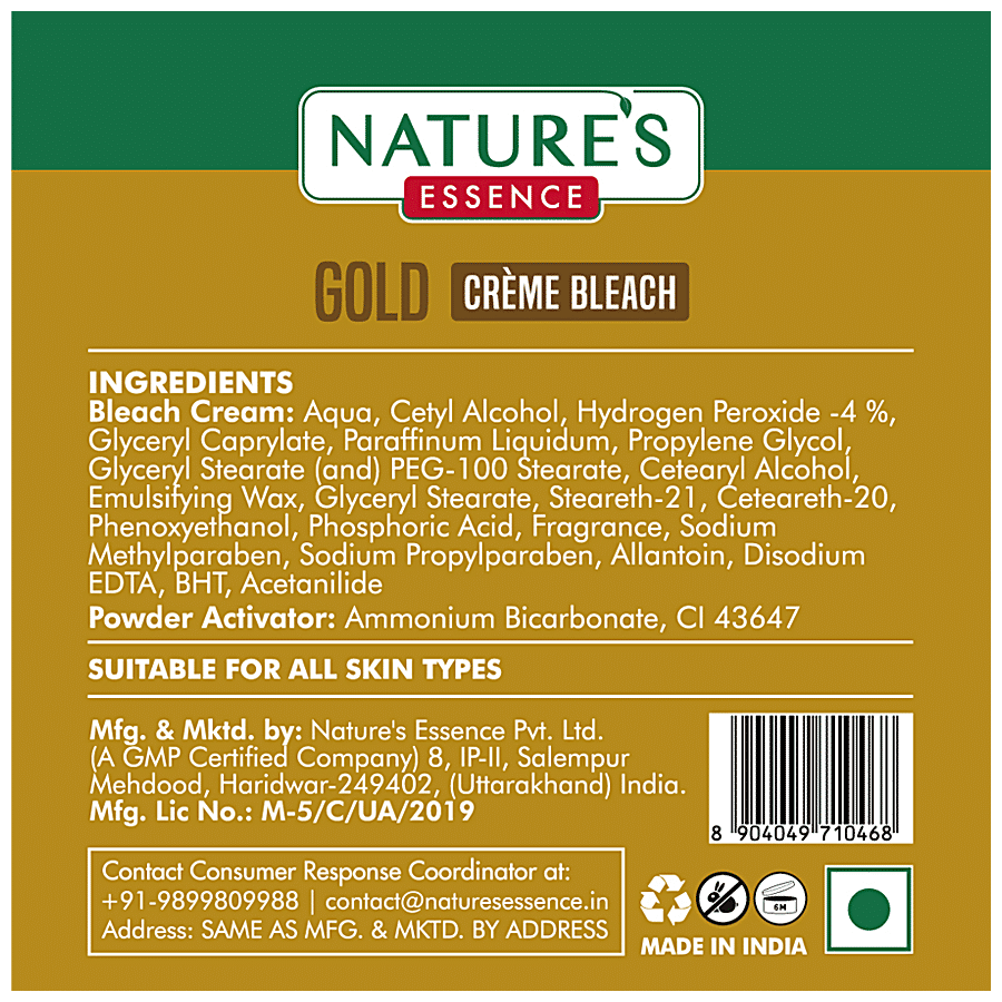 Natures Essence Gold Crème Bleach