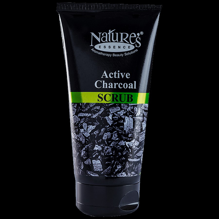 Natures Essence Active Charcoal Face Scrub