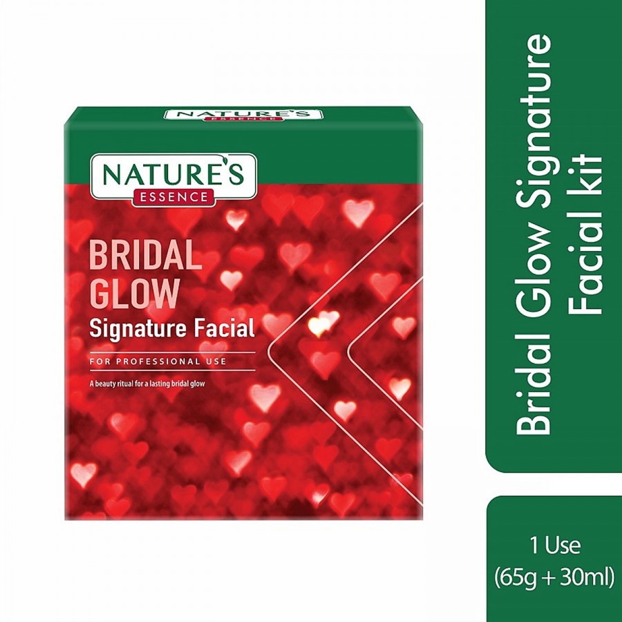 Nature' s Essence Bridal Glow Signature Facial Kit - Beauty Ritual For Lasting Glow