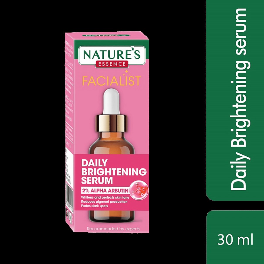 Natures Essence Facialist Daily Brightening Serum - 2% Alpha Arbutin