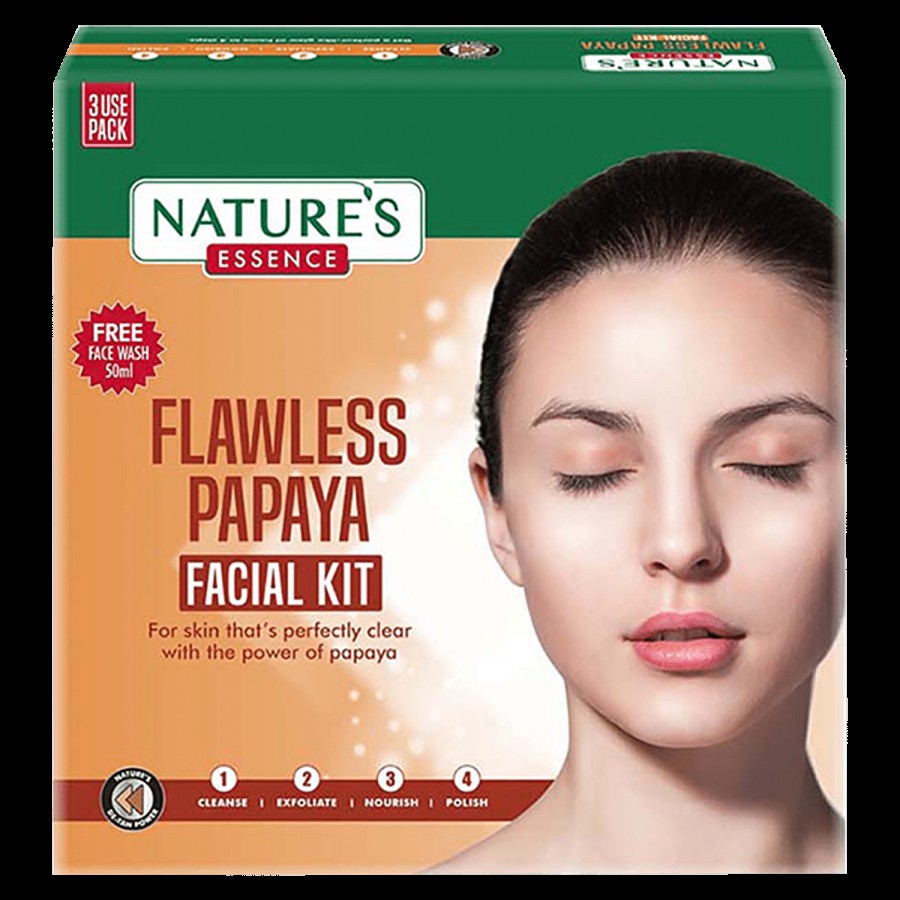 Natures Essence Flawless Papaya Facial Kit