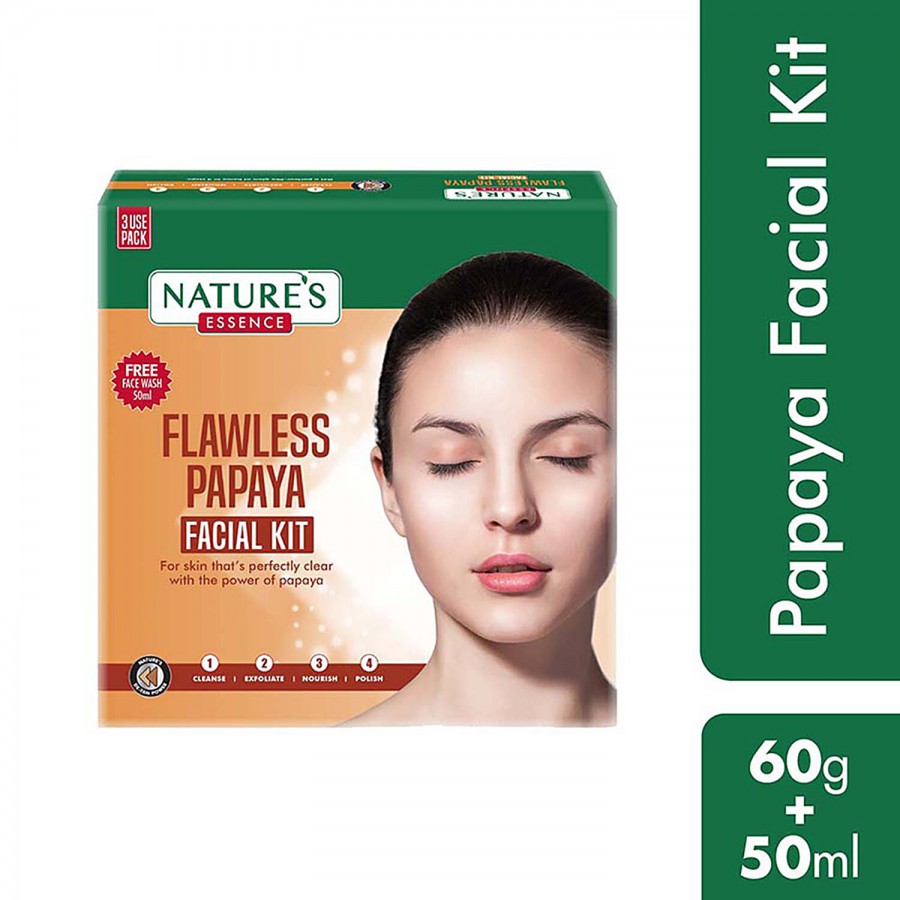 Natures Essence Flawless Papaya Facial Kit