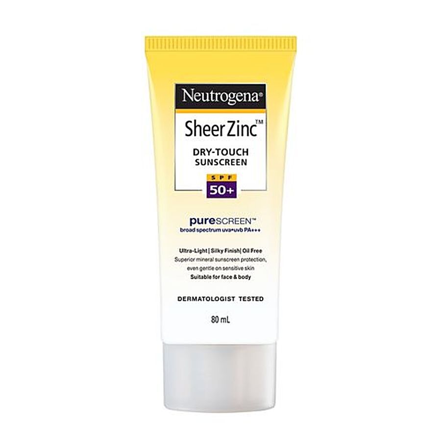 Neutrogena Sheer Zinc Dry Touch Sunscreen SPF50+