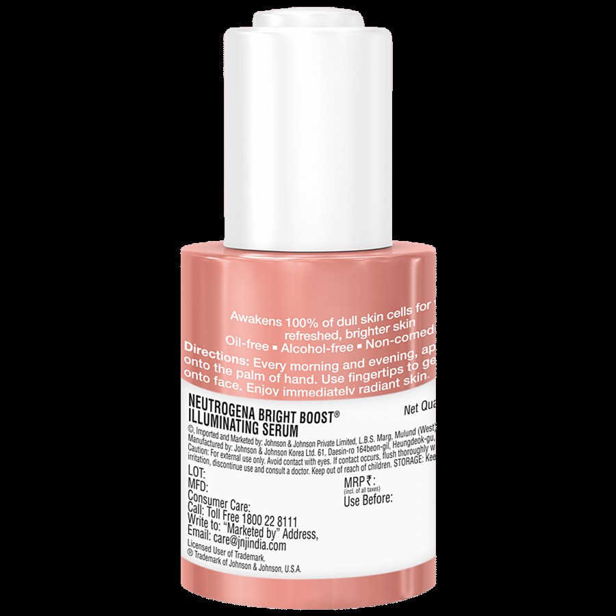 Neutrogena Bright Boost Illuminating Serum - Exfoliating & Hydrating