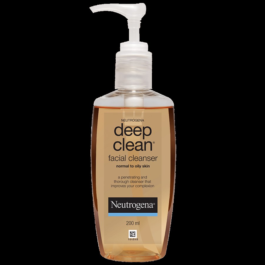 Neutrogena Deep Clean Facial Cleanser - Normal to Oily Skin