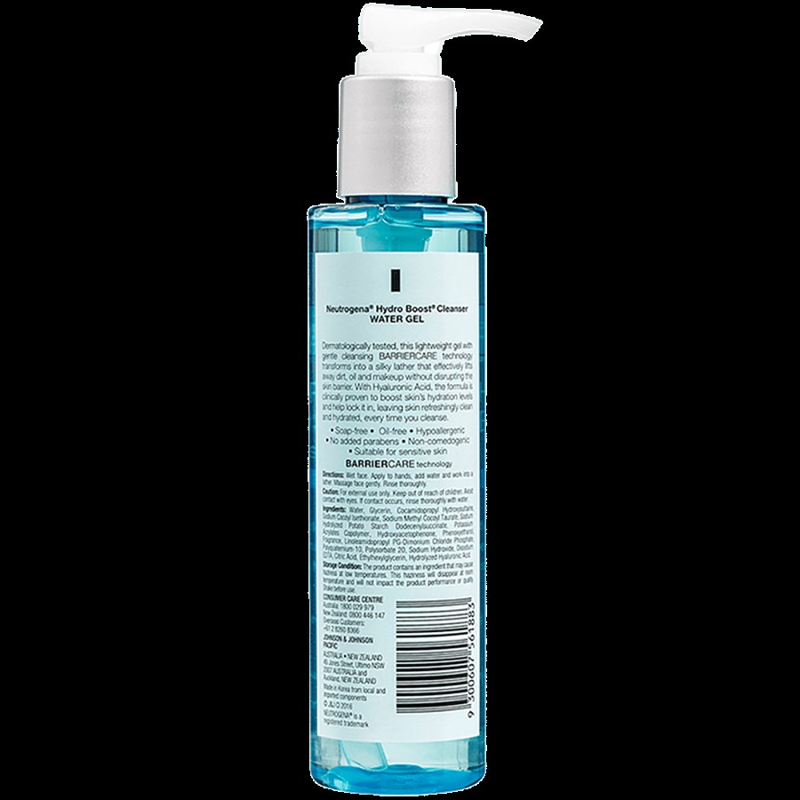 Neutrogena Hydro Boost Water Gel Cleanser - Hyaluronic Acid