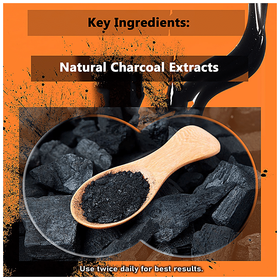 Newish Activated Charcoal Face Wash - For Oily Skin