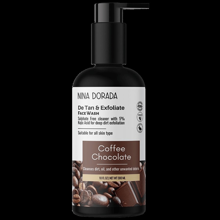 Nina Dorada Clay Face Wash - Chocolate