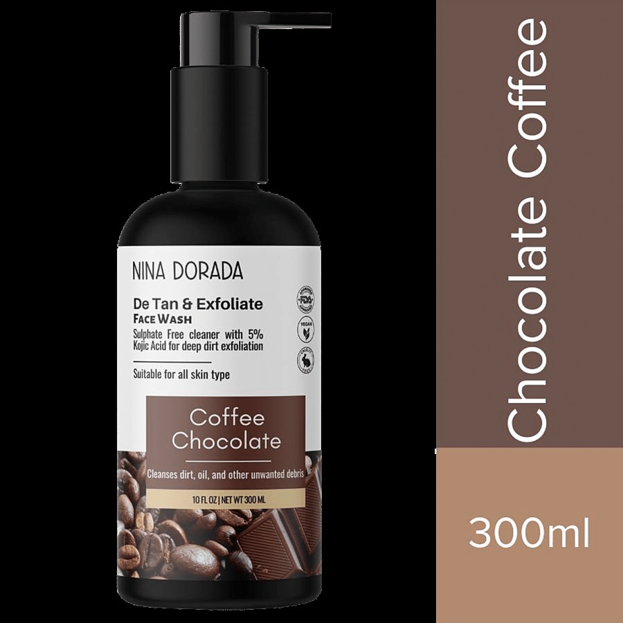 Nina Dorada Clay Face Wash - Chocolate