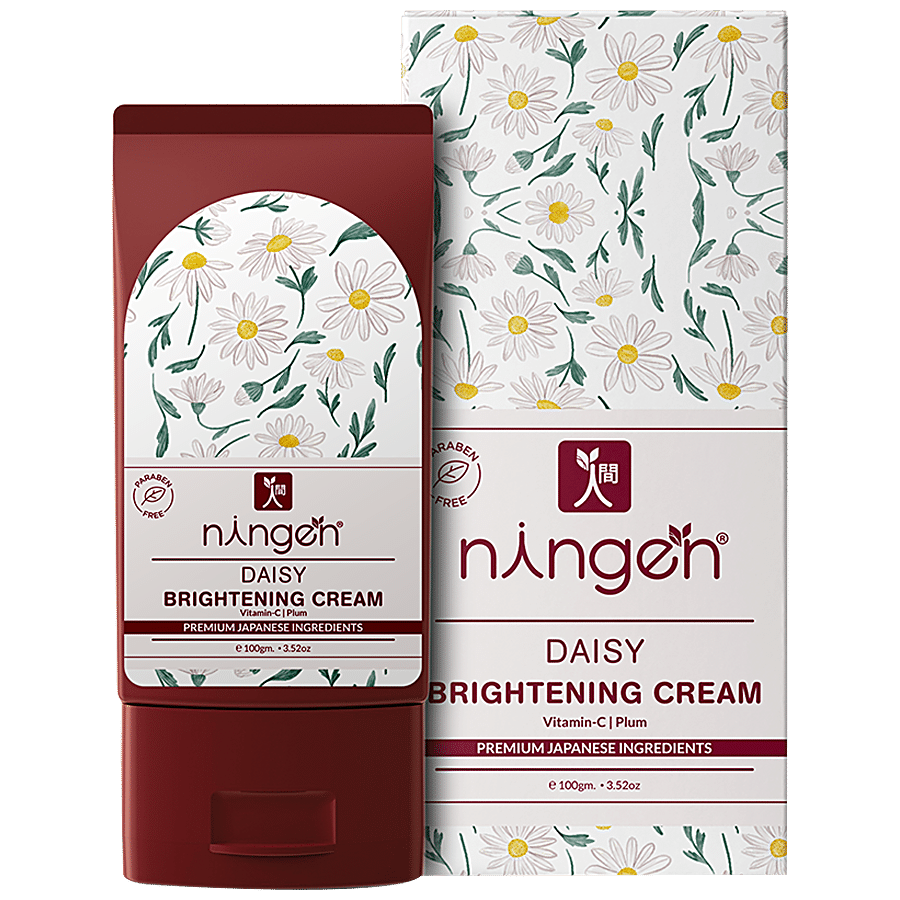 Ningen Daisy Brightening Cream - Vitamin C & Plum