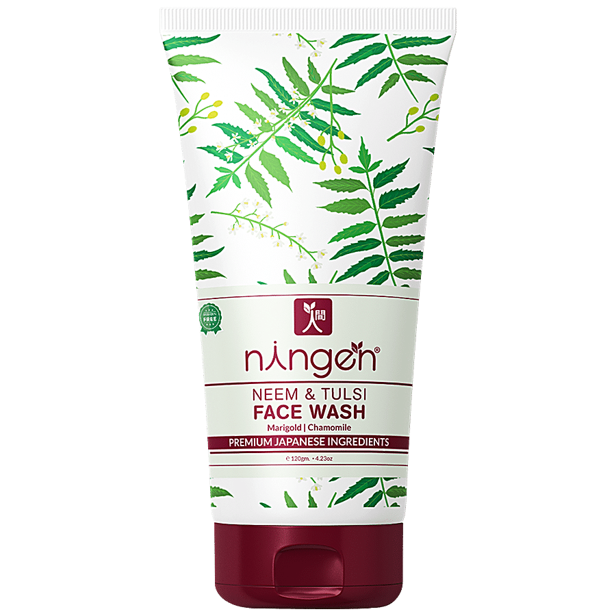 Ningen Neem & Tulsi Face Wash - Marigold & Chamomile