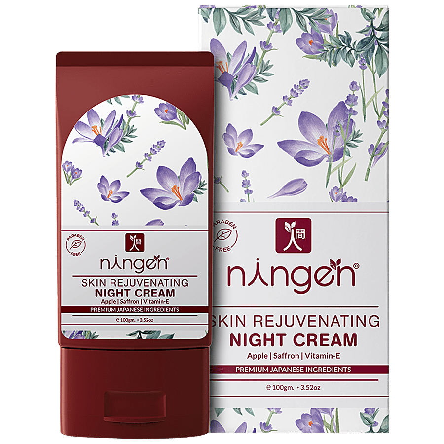 Ningen Skin Rejuvenating Night Cream - Apple