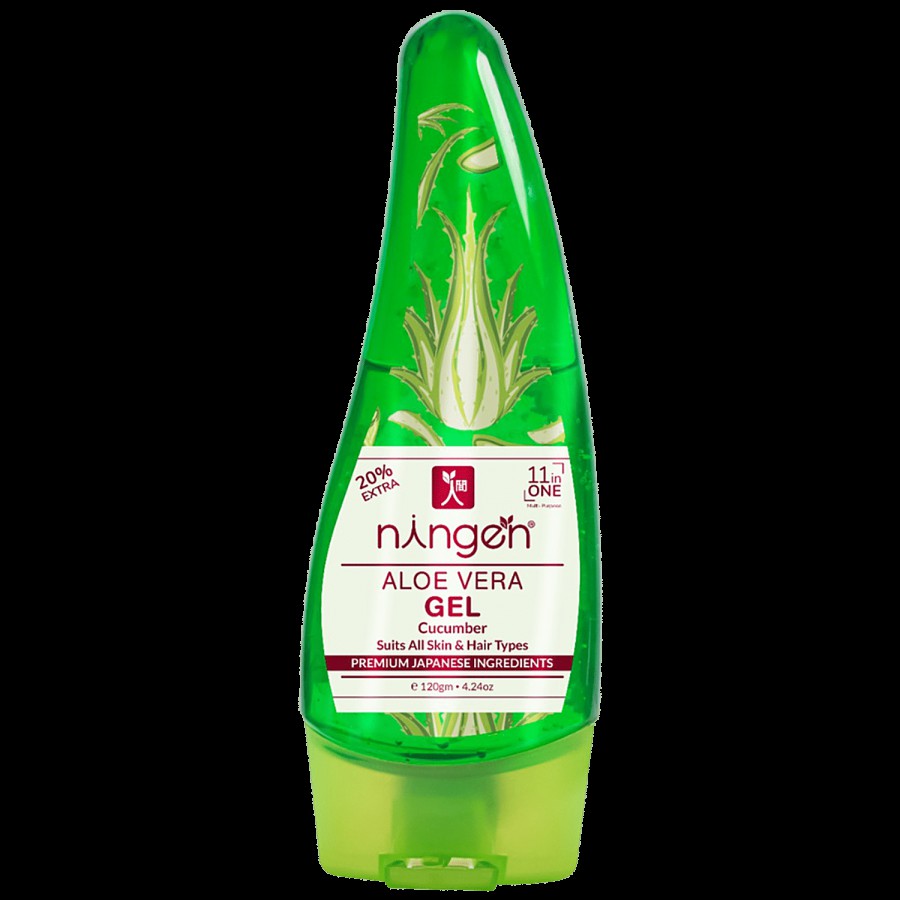 Ningen Aloe Vera Gel - With Cucumber