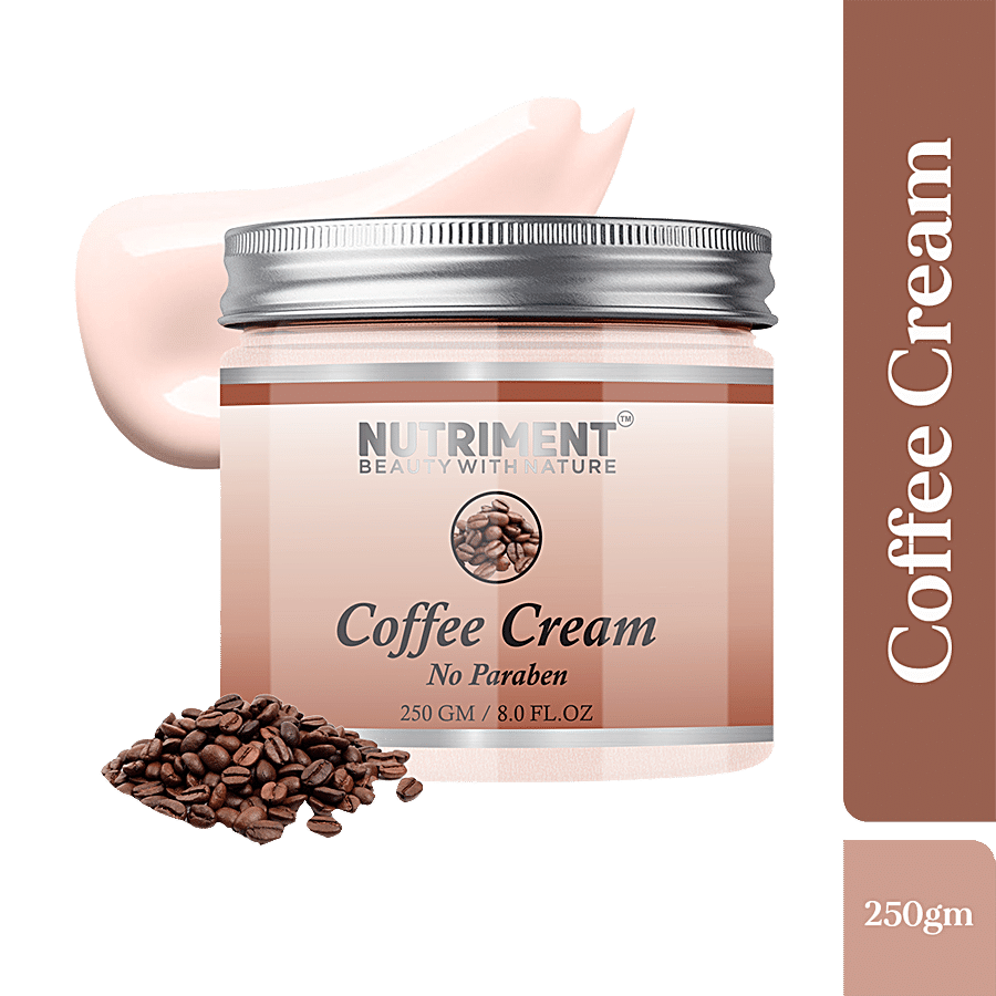 Nutriment Coffee Cream For Mousturising With Aloe Vera Extract - Soothes Dryness Of Skin