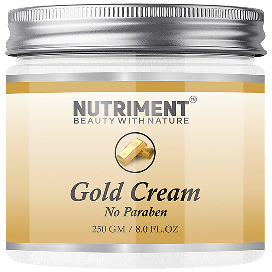 Nutriment Gold Cream - Exfoliates Skin