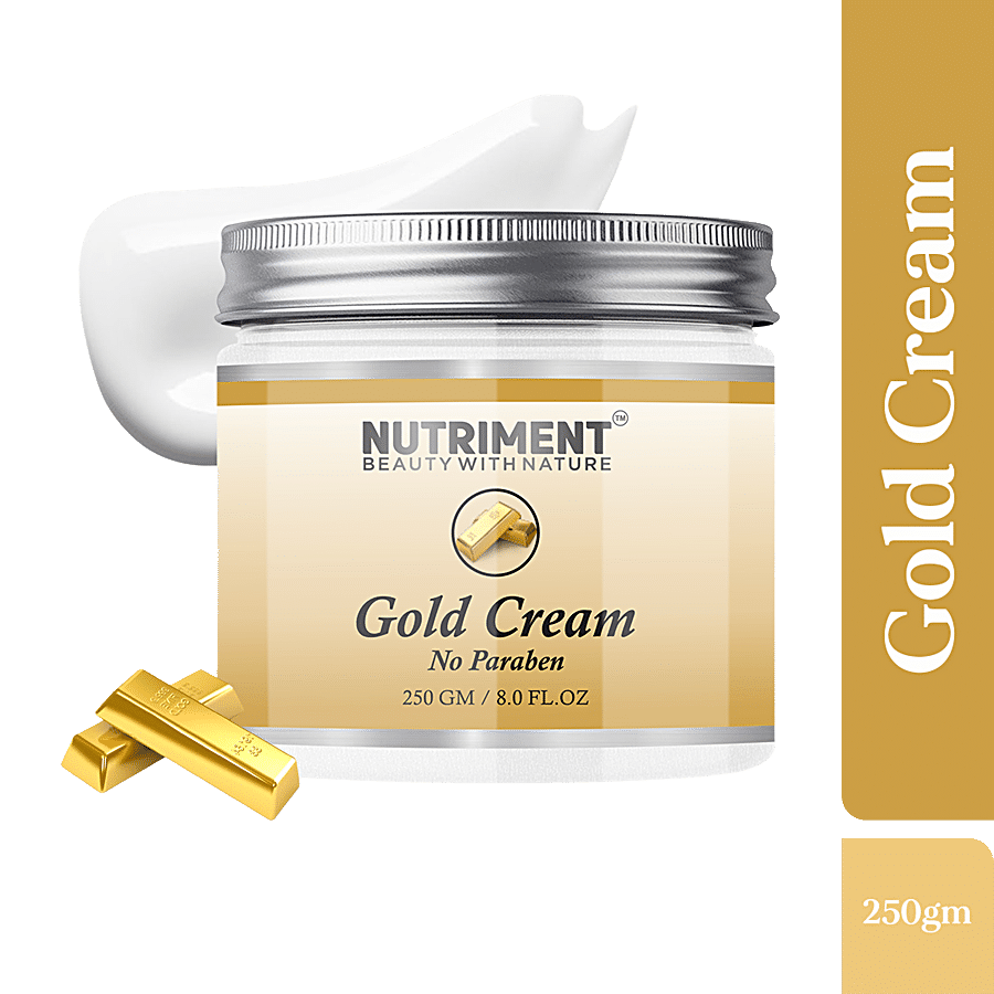 Nutriment Gold Cream - Exfoliates Skin