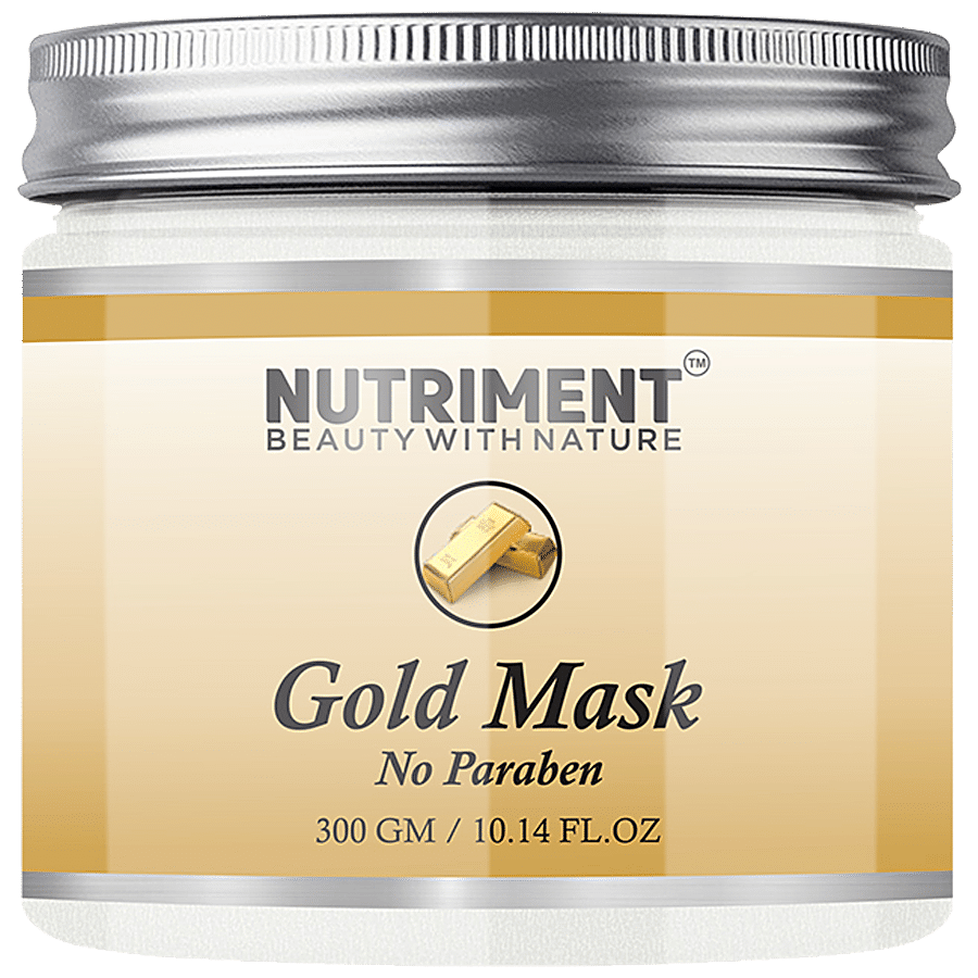 Nutriment Gold Mask - Rich In Vitamin C & Antioxidants