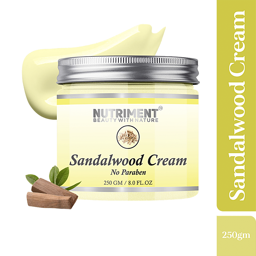 Nutriment Sandalwood Cream - Brings Radiant Glow To Skin