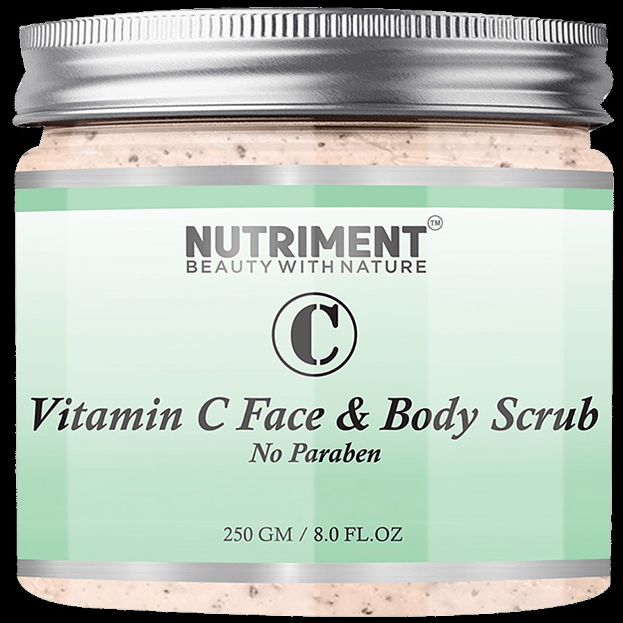 Nutriment Vitamin C Face & Body Scrub - Organic