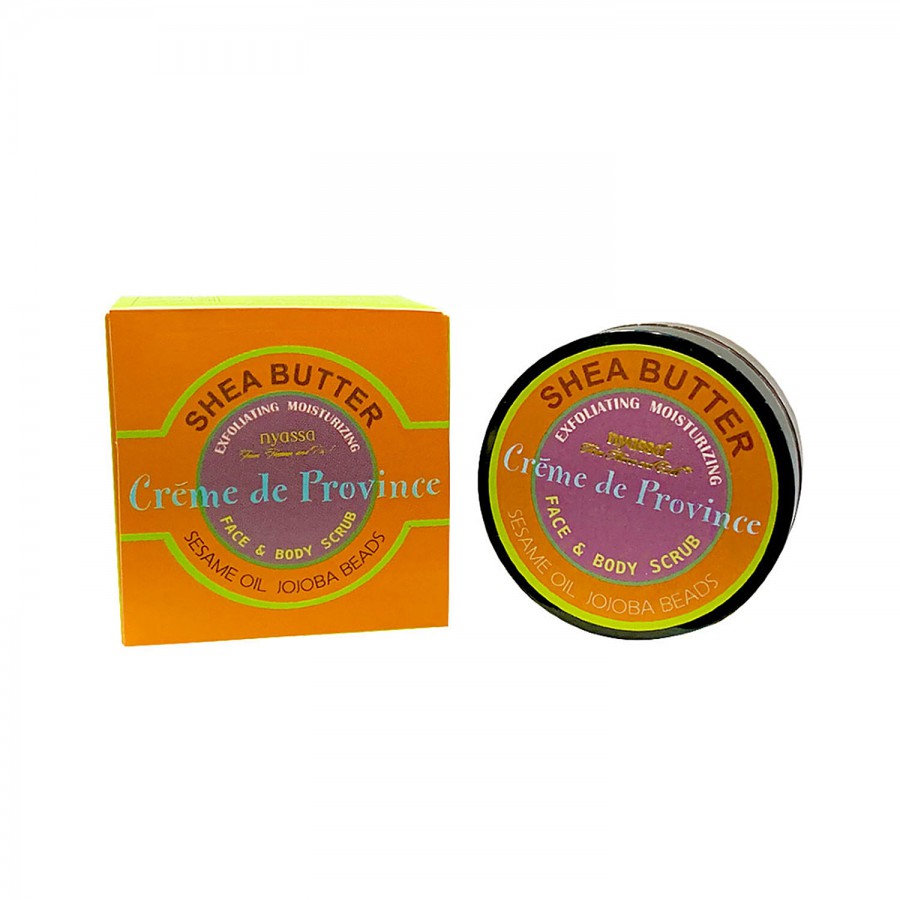 Nyassa Crème De Province Face & Body Scrub - Shea Butter