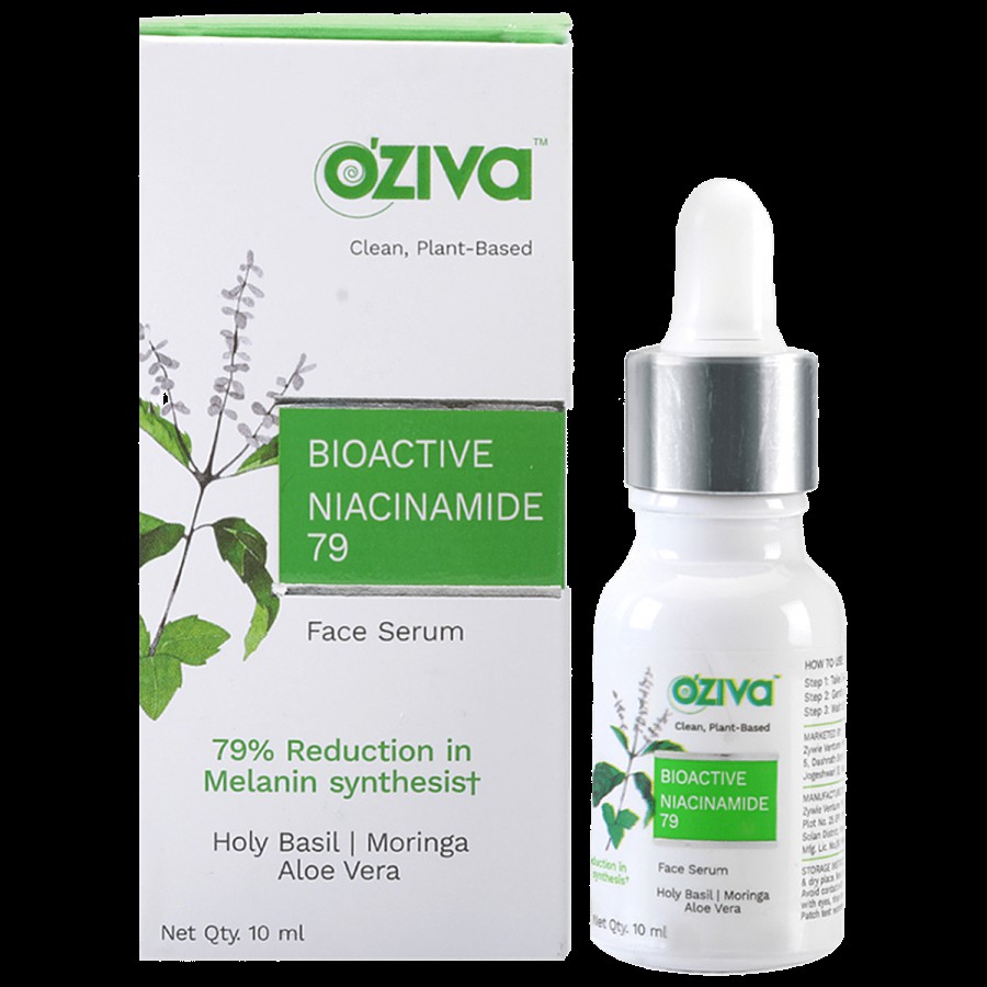 O'ZIVA Bioactive Niacinamide 79 Face Serum - With Aloe Vera